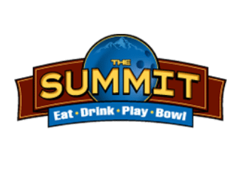 The Summit bowling alley logo
